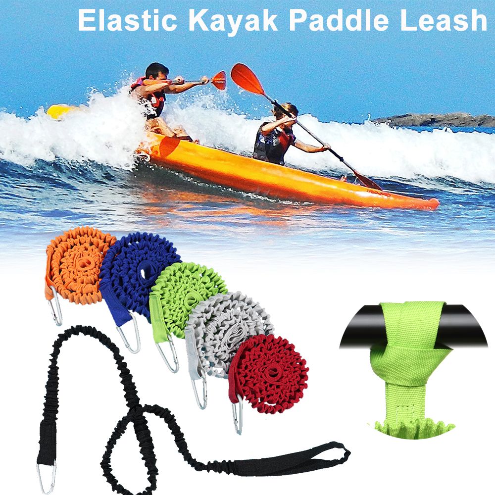 Fishing Kayak Anchor - Verstelbare Elastische Kajak Kano Peddelriem Hengel