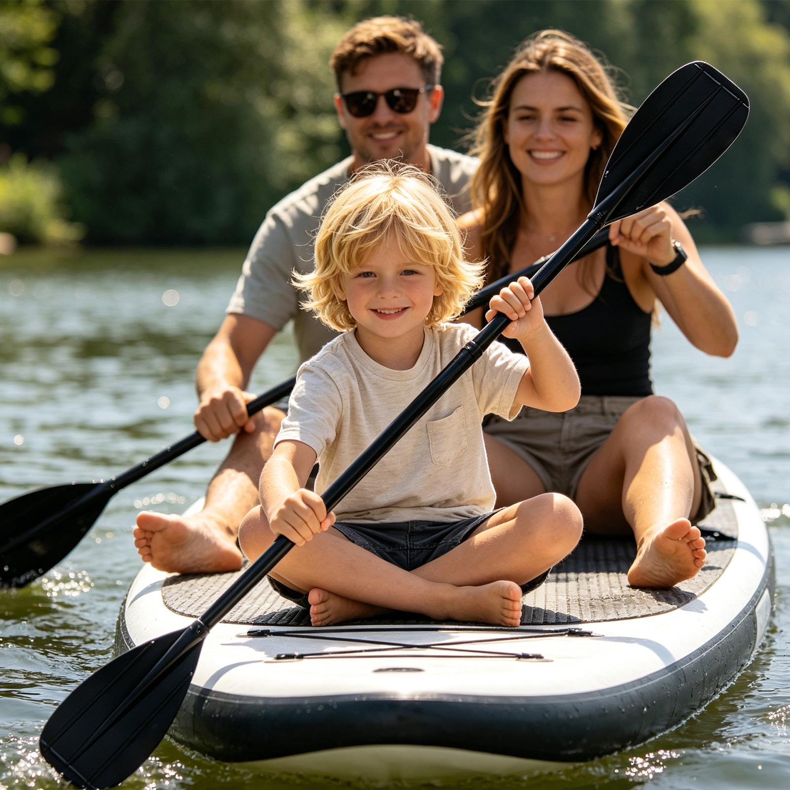 Fishing Kayak Paddle - Koolstofvezel peddel 2-delig lichtgewicht peddel met