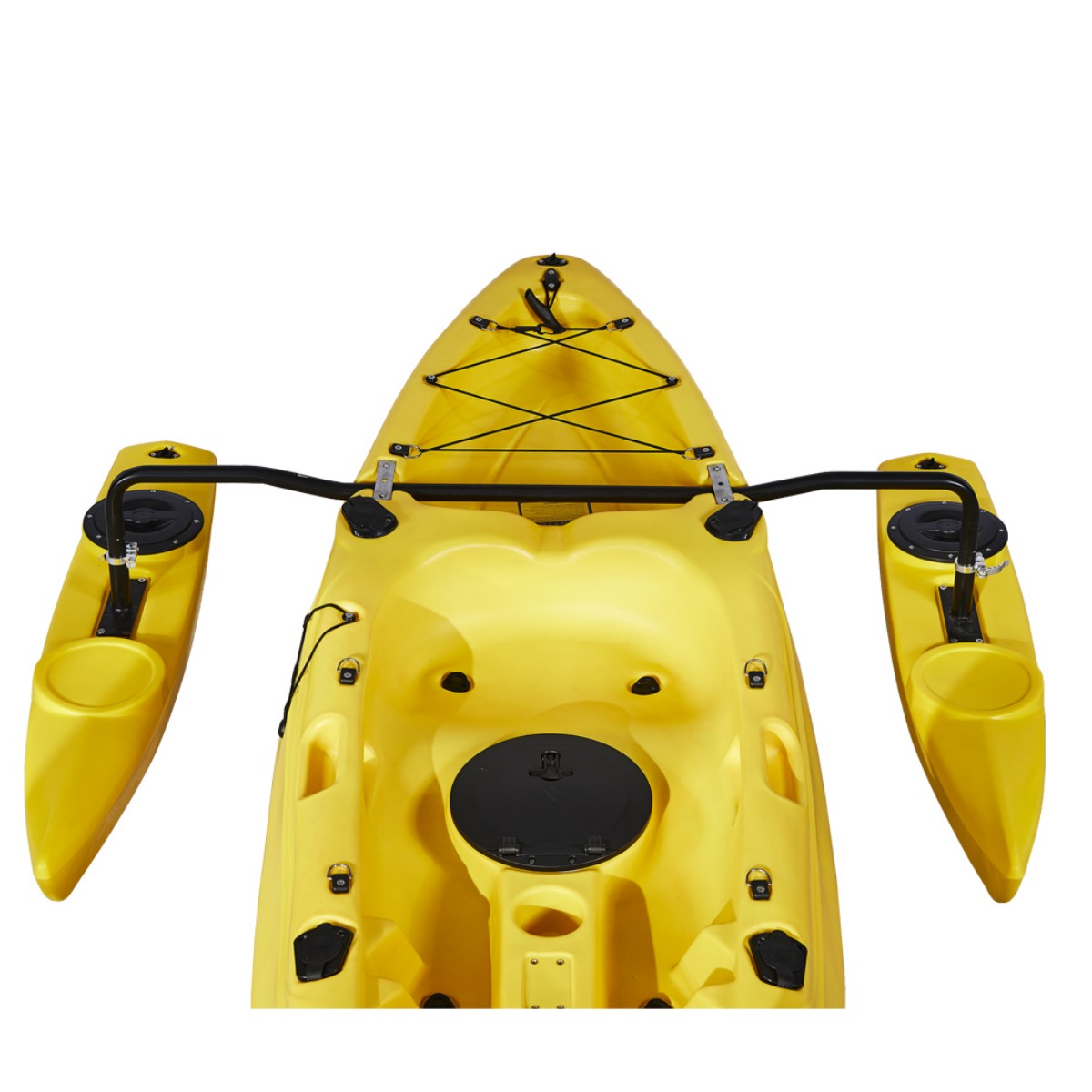 Fishing Kayak Sit In - Plastic Stabilisator Voor Kajakvissersboot Zit Bovenop