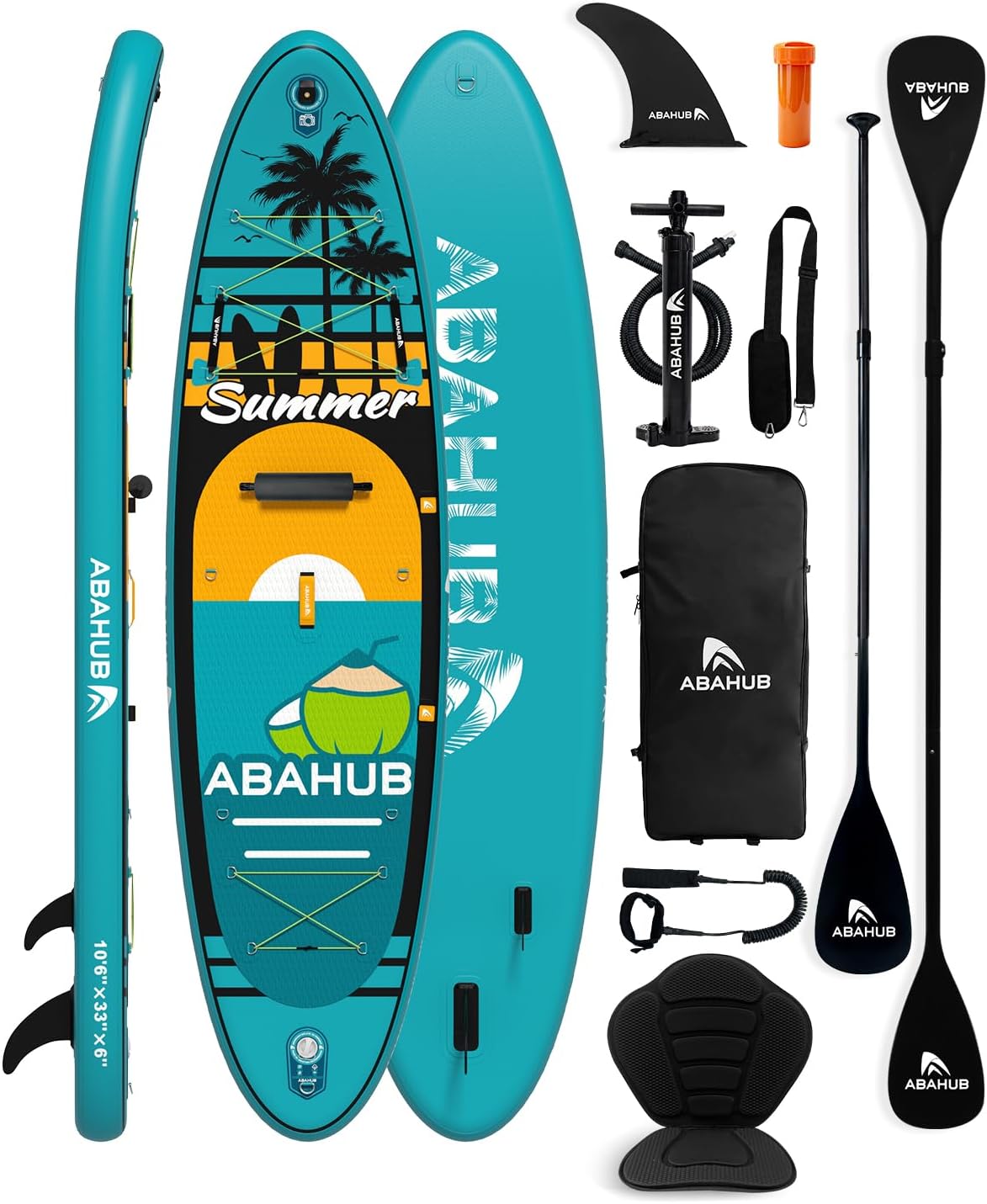 Fishing Kayak Paddle - Brede opblaasbare Stand Up Paddle Board