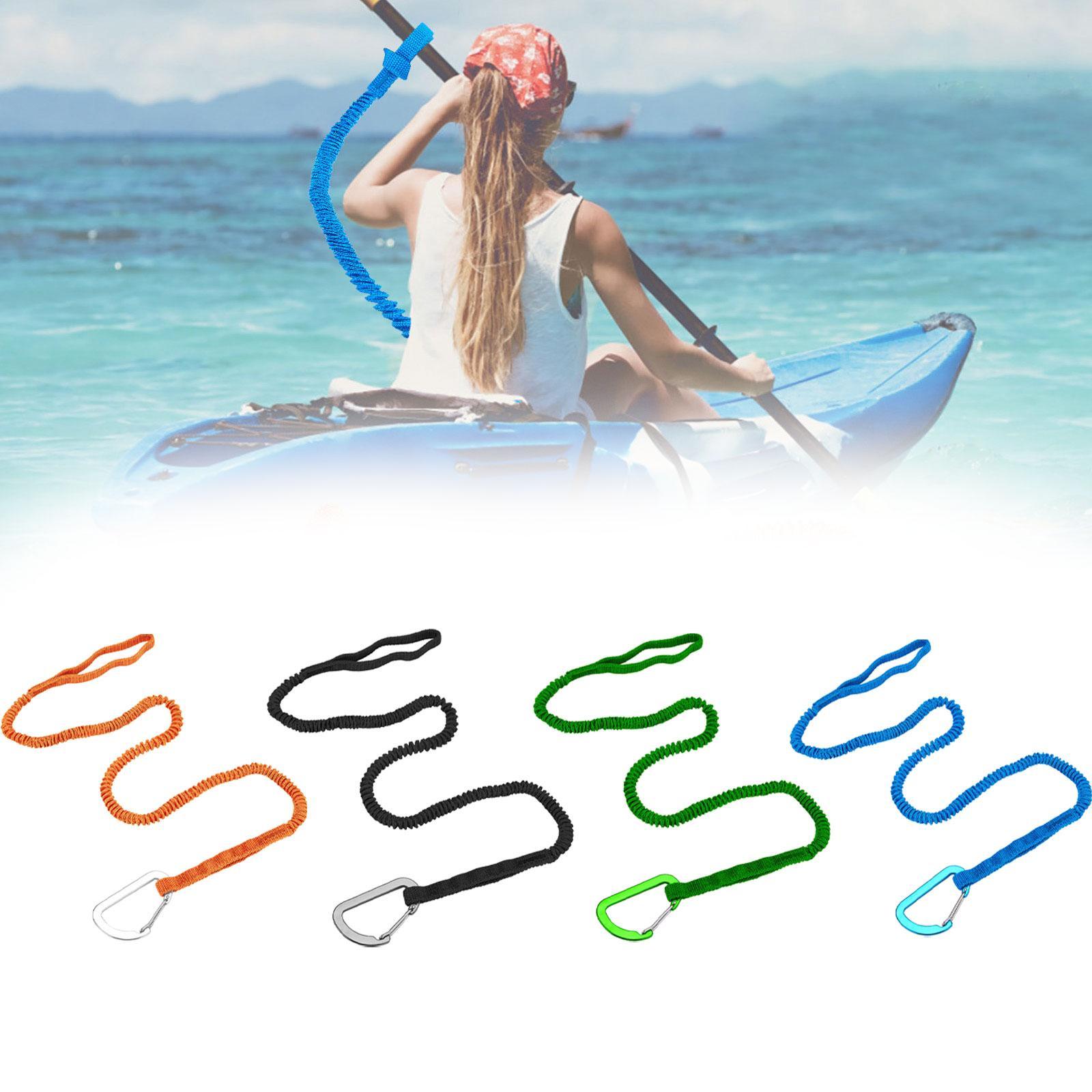Fishing Kayak Paddle Leash - Kajak Peddel Leash Tether Hengelhouder Rekbare
