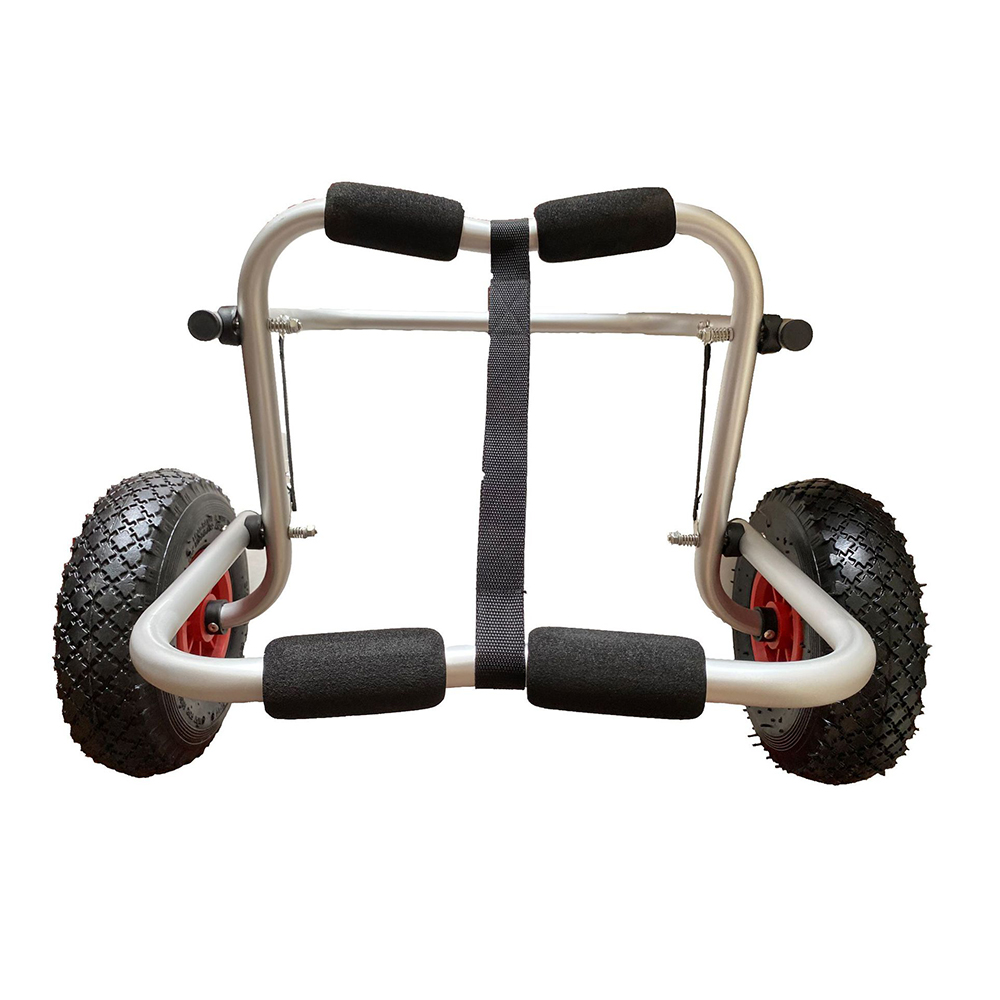 Fishing Kayak Cart - Opvouwbare kajakkardrager Verstelbare universele kano-strandwagen Eenvoudig