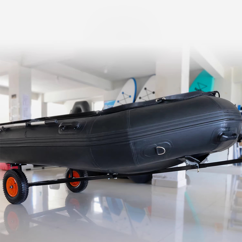 Fishing Kayak Cart - Marine trailer van carbonstaal voor kajaktransport