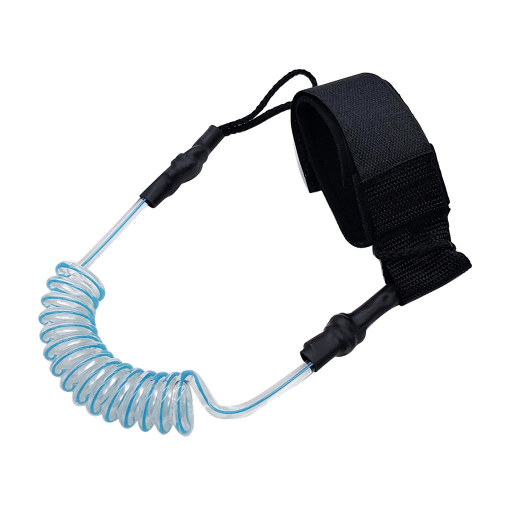 Fishing Kayak Paddle Leash - 4' Coil Surf Leash, Universele Paddle/Hengelriem