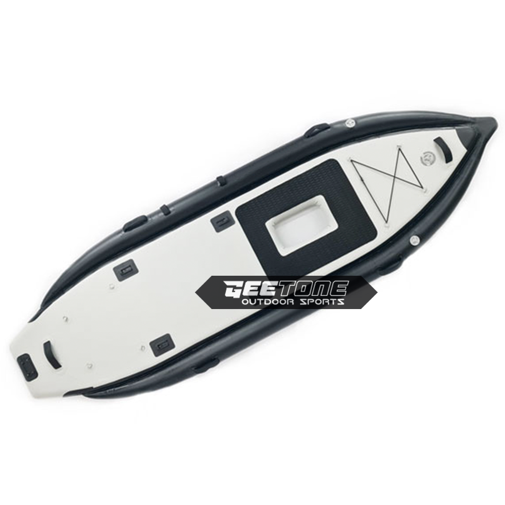 Fishing Kayak Inflatable - Geetone OFF-SUP Kayak Pesca met pedaal-aangedreven