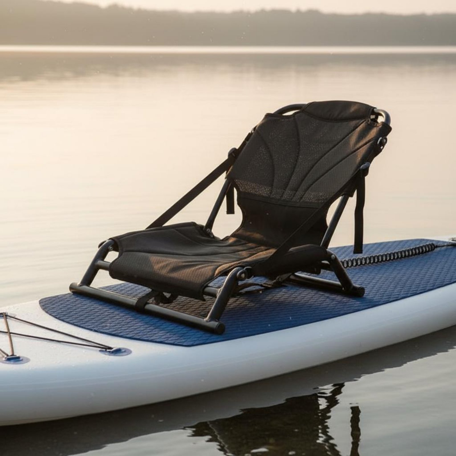 Fishing Kayak Seat - Kajakrugleuningstoel Ademend gaas Visserijkajakstoel Verstelbare kleine