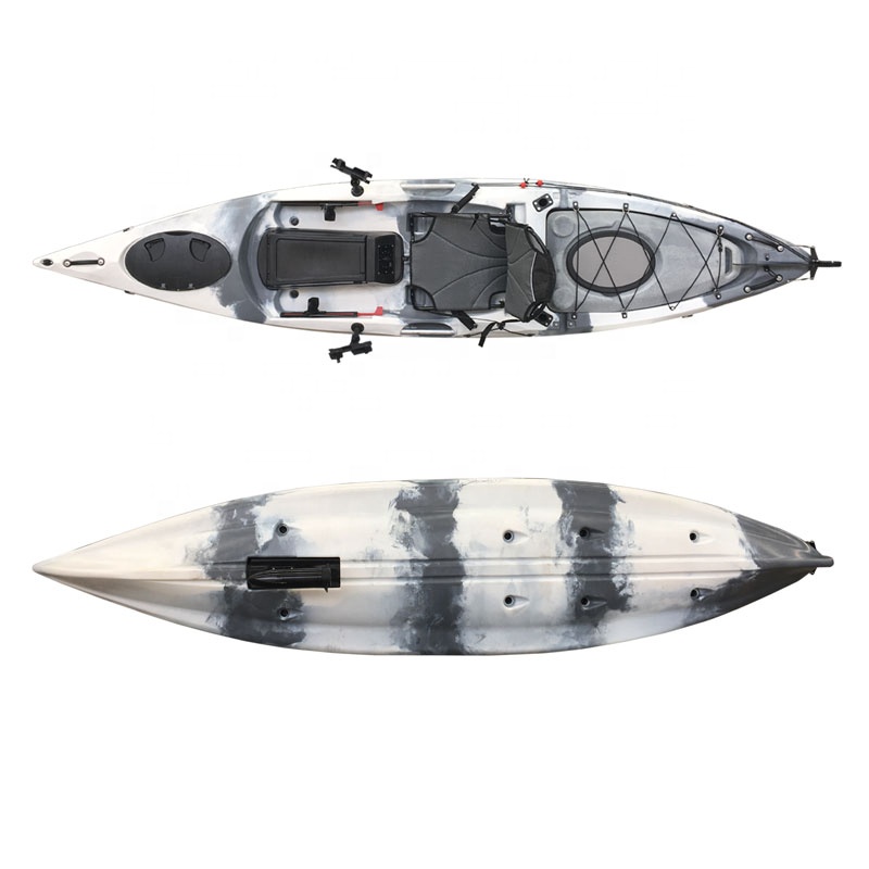 Fishing Kayak Paddle - China Singal 1-persoons peddelvissen gemotoriseerde Roto