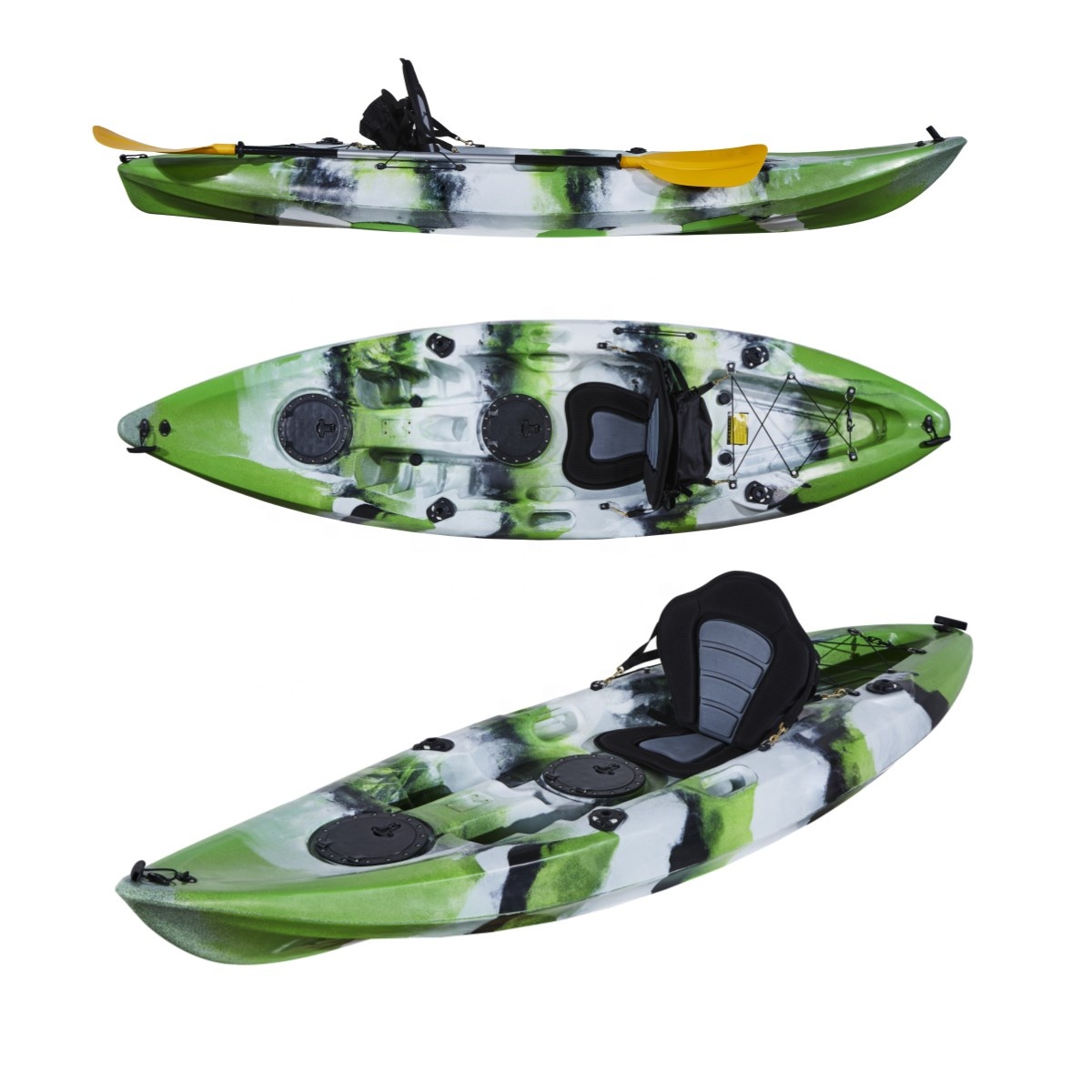 Fishing Kayak Pedal Drive - Hete Aanbieding 2.93 Meter Viskajaks Visboot