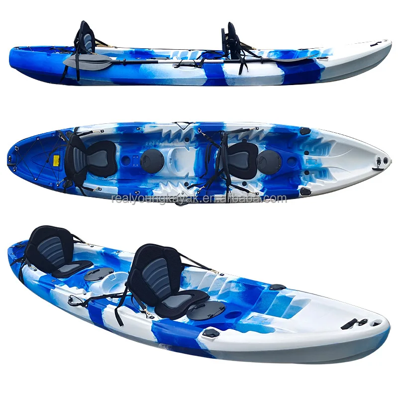 Fishing Kayak Sit In - 2026 Rotomolded Tandem Kayak Familie Sit-on-Top