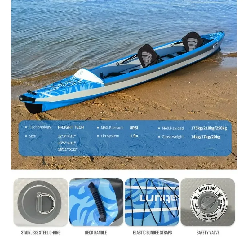 Fishing Kayak Sit In - 2025 Favoriete 2025 Nieuwe Trendy Opblaasbare