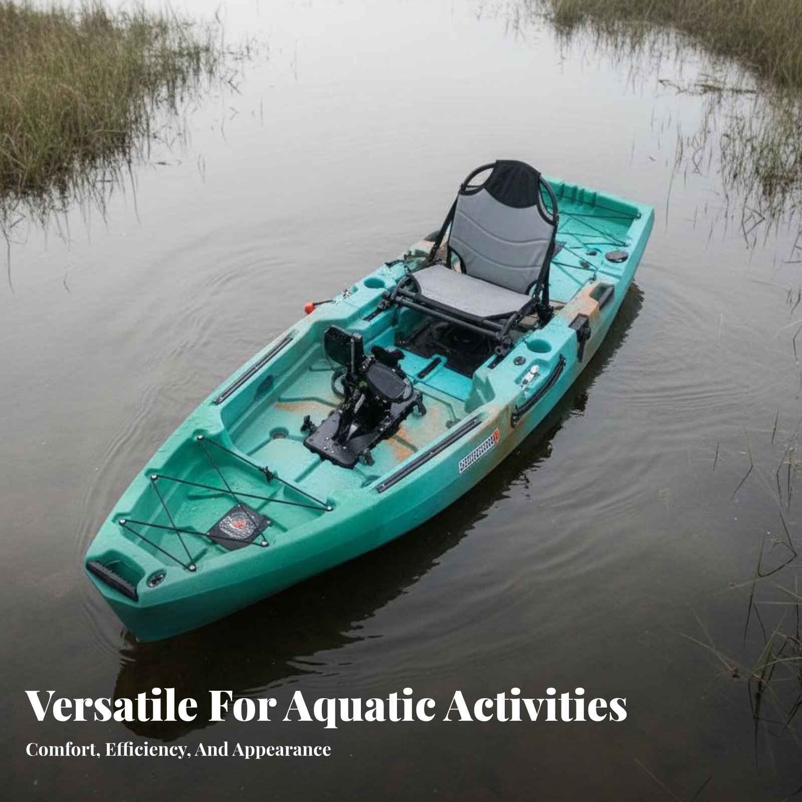 Opvouwbare opblaasbare viskaya - Fishing Kayak Pedal Drive recensie en prijs
