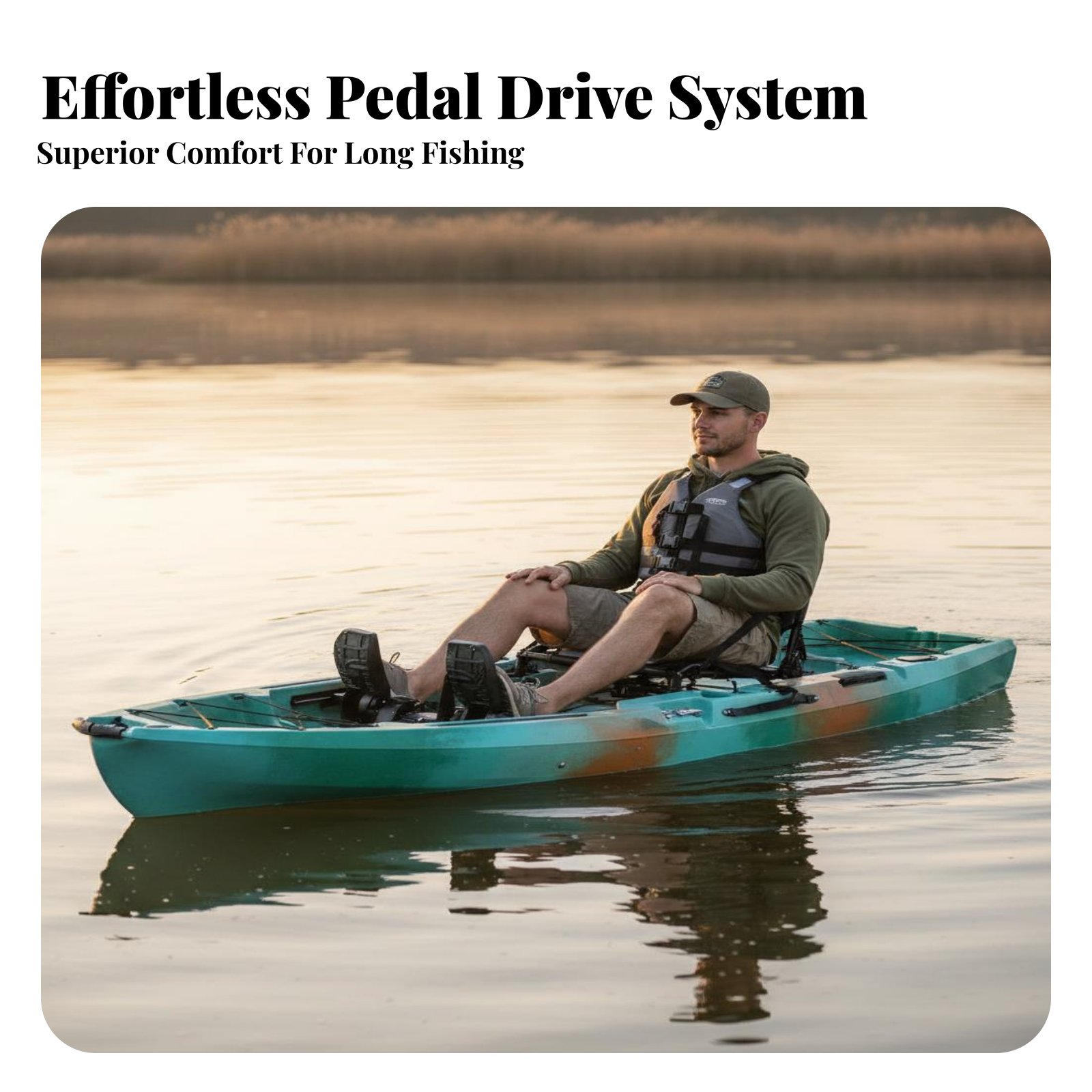 Opvouwbare opblaasbare viskaya - Fishing Kayak Pedal Drive recensie en prijs
