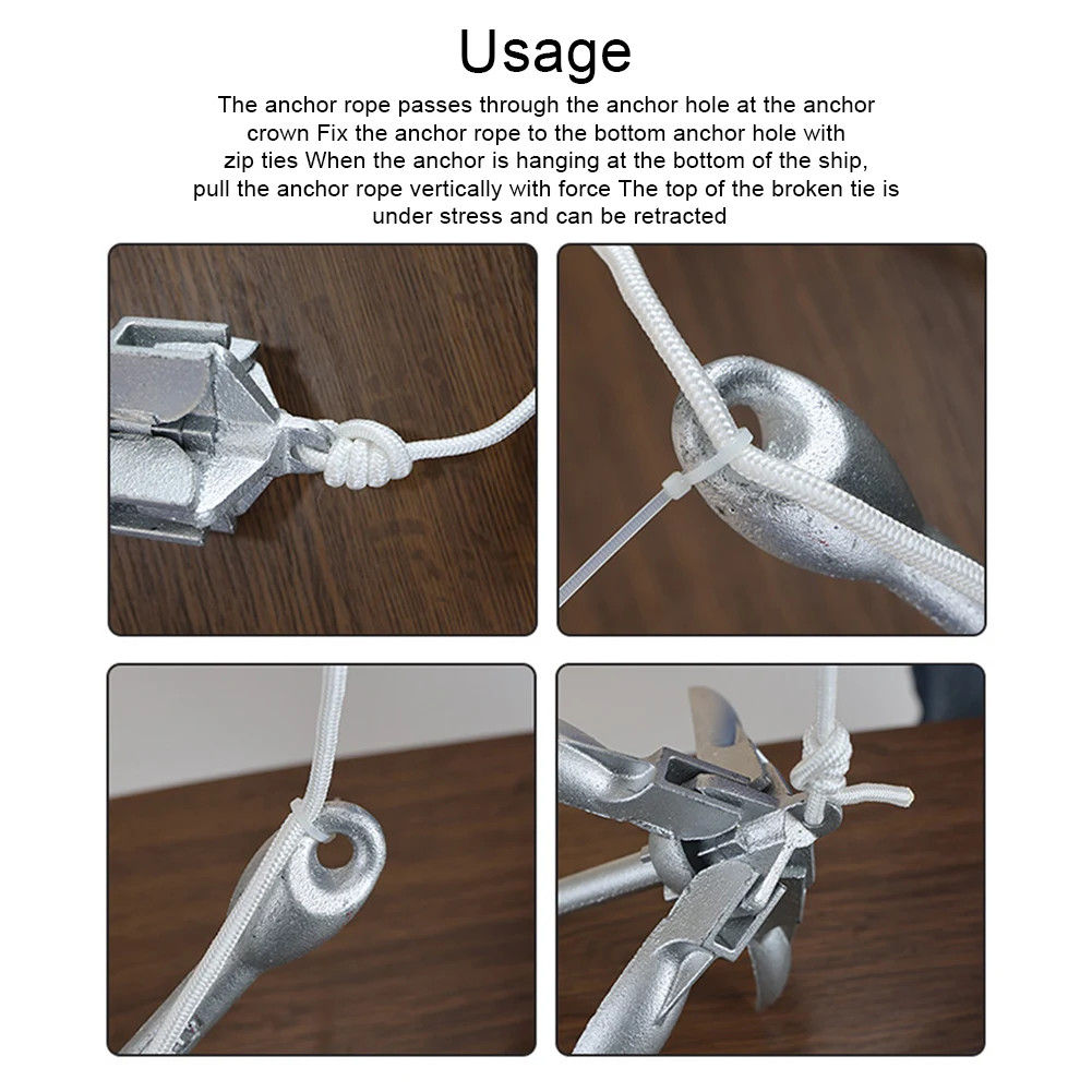 0.7KG 1.5KG Rvs Opvouwbare Wat - Fishing Kayak Anchor recensie en prijs