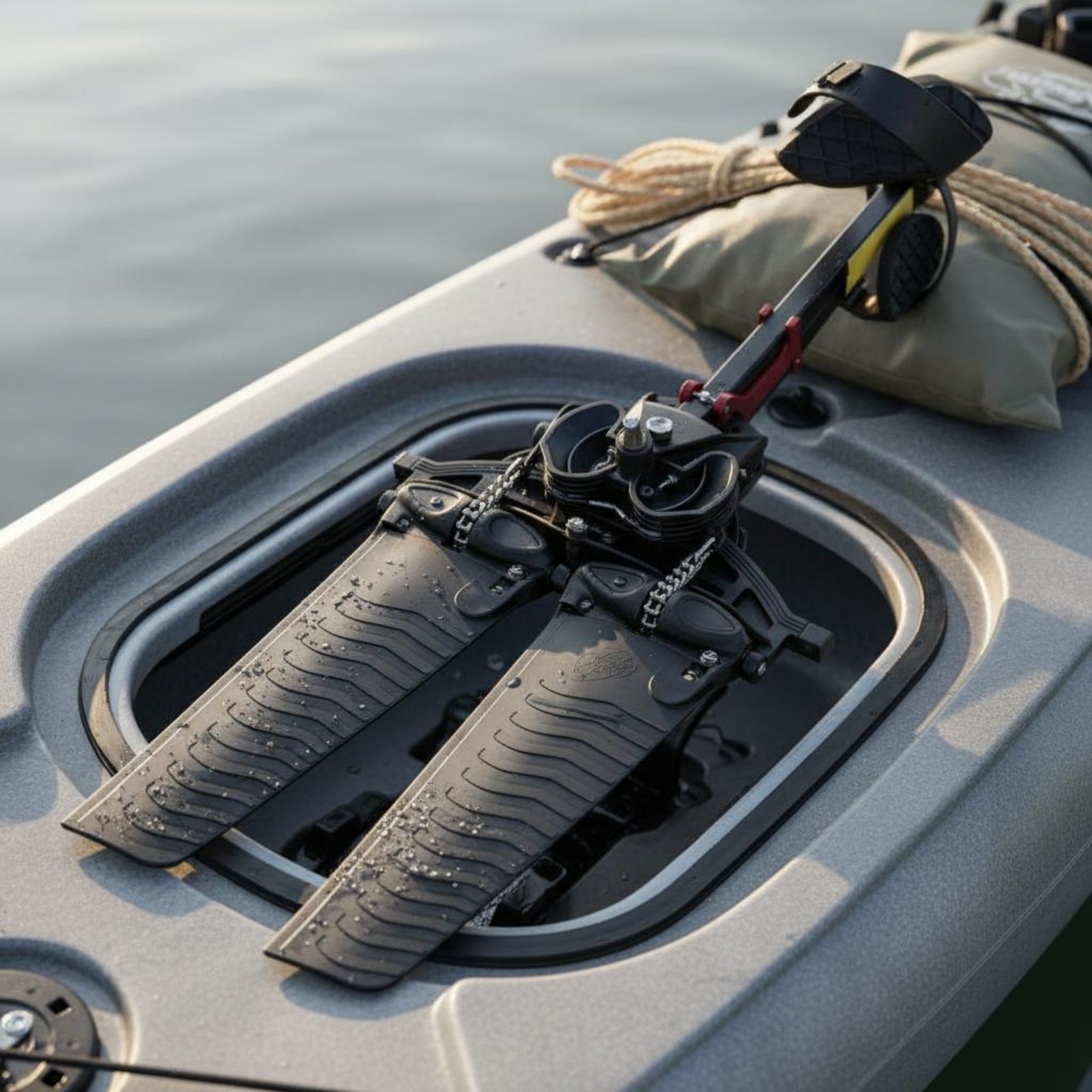 Antislip kajakvoetpedaal, aanp - Fishing Kayak Pedal Drive recensie en prijs