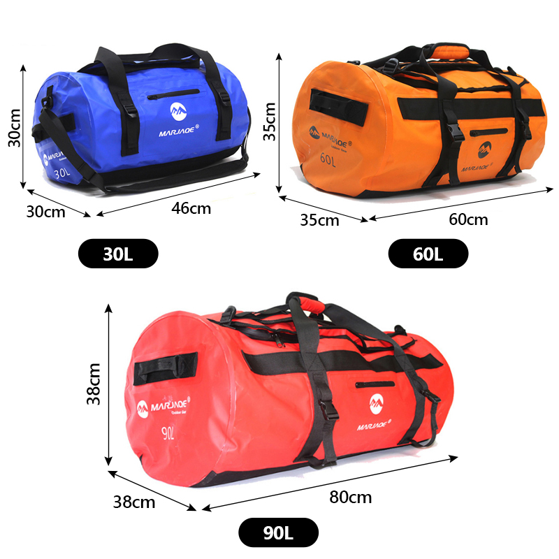30L 60L 90L Waterdichte Kajakk - Fishing Kayak Storage Bag recensie en prijs