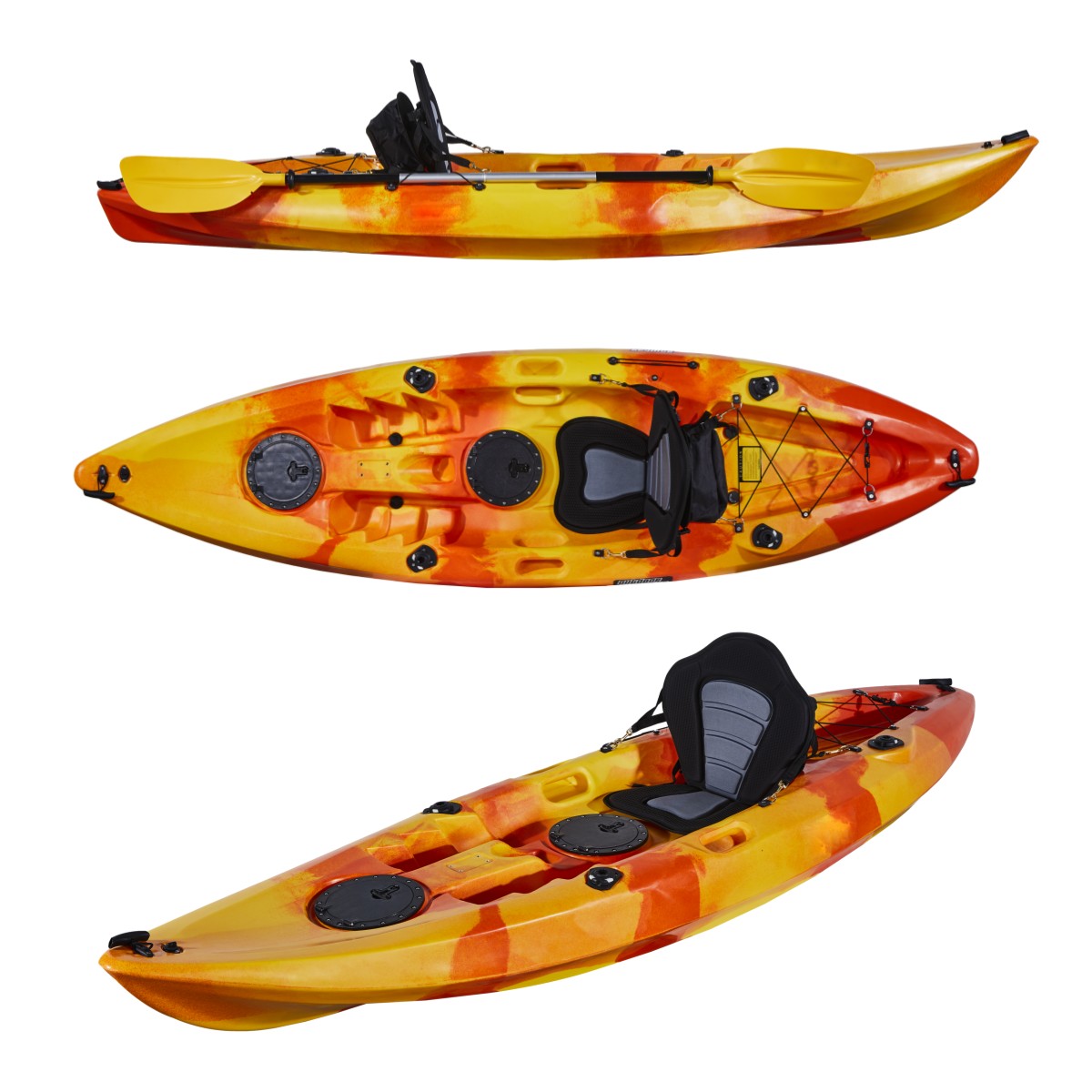 Gemaakt in China Visserskajak  - Fishing Kayak Sit In recensie en prijs