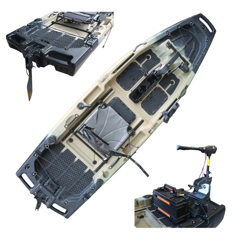 1-persoons HDPE/PE zit-op-top  - Fishing Kayak Sit In recensie en prijs