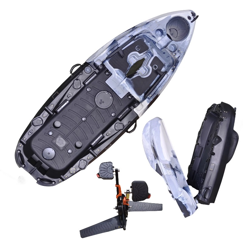 2,5m Pro Angler Plastic Opvouw - Fishing Kayak Seat recensie en prijs