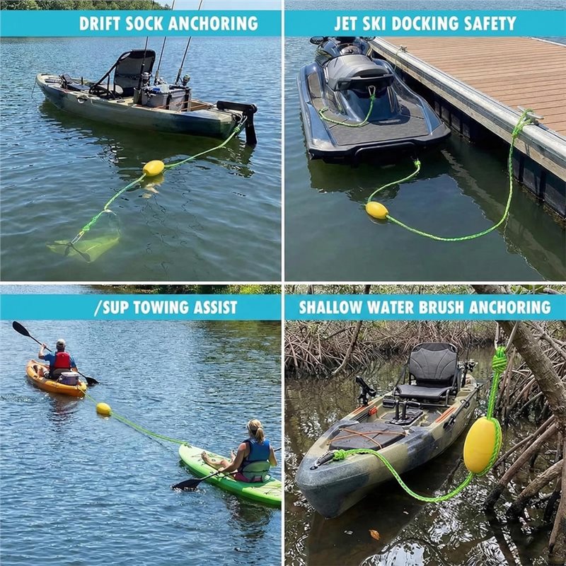 X08A Drift Sock Ankerkabel 20F - Fishing Kayak Anchor recensie en prijs