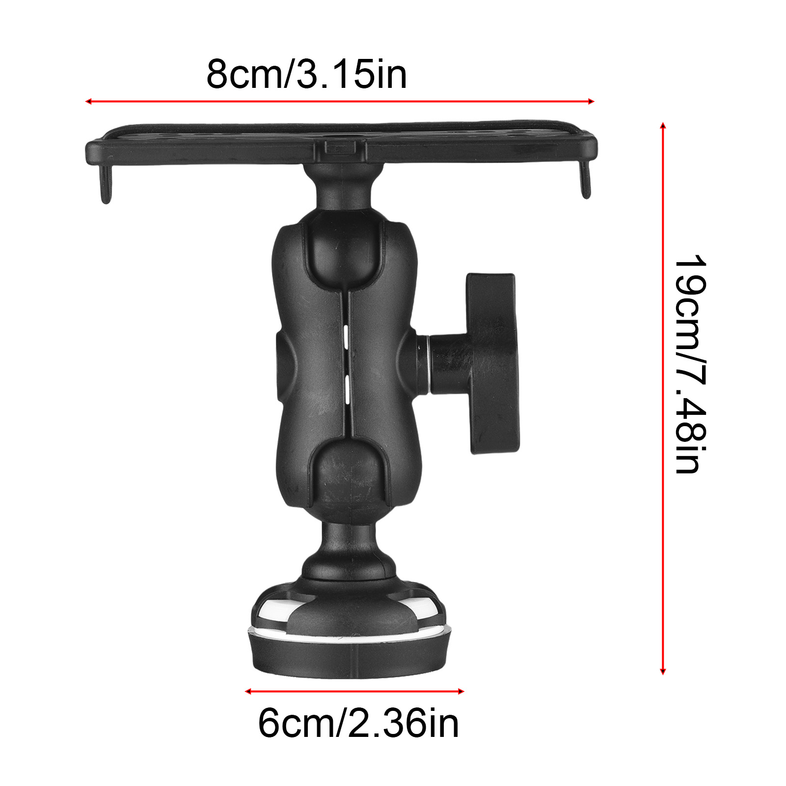 Fishfinder Mount met rechthoek - Fishing Kayak Fish Finder Mount recensie en prijs