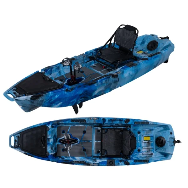 Modulair enkel 1-persoons kuns - Fishing Kayak Pedal Drive recensie en prijs